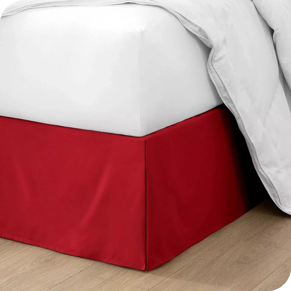 MATISSE New York QUEEN BED SKIRT WRINKLE RESISTANT 14" SKIRT DROP FITS 60x80 in